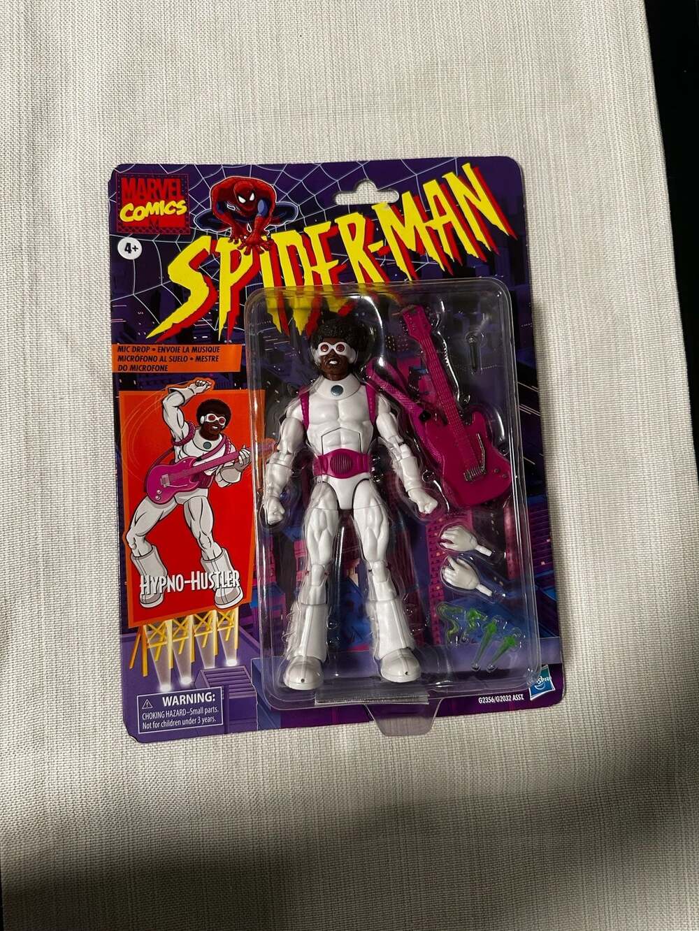 Hasbro Marvel Legends Spider-Man Retro Cardback Hypno-Hustler Action Figure